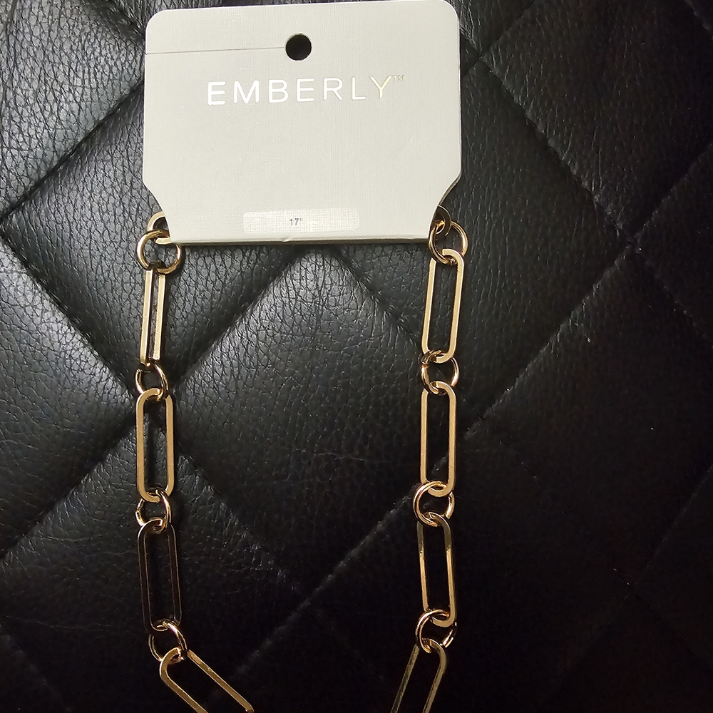 Emberly Gold Link Necklace
